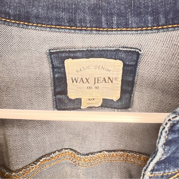 Wax Jean denim jacket womens small - Picture 3 of 7